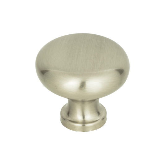 ATLAS A819-BN Successi 1 1/4" Diameter Round Knob - Brushed Nickel