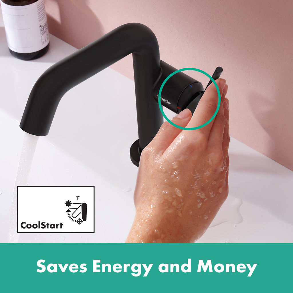 HANSGROHE 73321671 Tecturis S Single-Hole Fine 110, 1.2 GPM - Matte Black