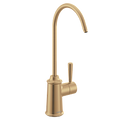 MOEN F7600BZG Sip Traditional One-Handle High Arc Beverage Faucet - Bronzed Gold