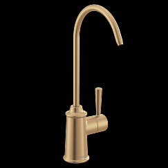 MOEN F7600BZG Traditional Bronzed gold one-handle beverage faucet, Bronzed Gold