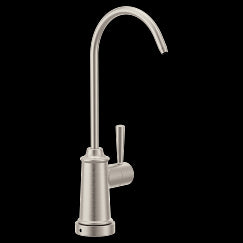 MOEN F7600SRS Sip Traditional Spot resist stainless one-handle beverage faucet, Spot Resist Stainless