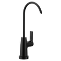 MOEN F7620BL Sip Transitional One-Handle High Arc Beverage Faucet - Matte Black