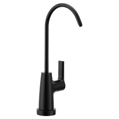 MOEN F7620BL Sip Transitional One-Handle High Arc Beverage Faucet - Matte Black