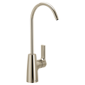 MOEN F7620NL Sip Traditional Sip Transitional One-Handle High Arc Beverage Faucet - Polished Nickel