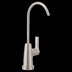 MOEN F7620SRS Sip Transitional Spot resist stainless one-handle beverage faucet, Spot Resist Stainless