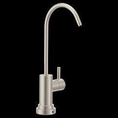 MOEN F7660SRS Sip Modern Spot resist stainless one-handle beverage faucet, Spot Resist Stainless