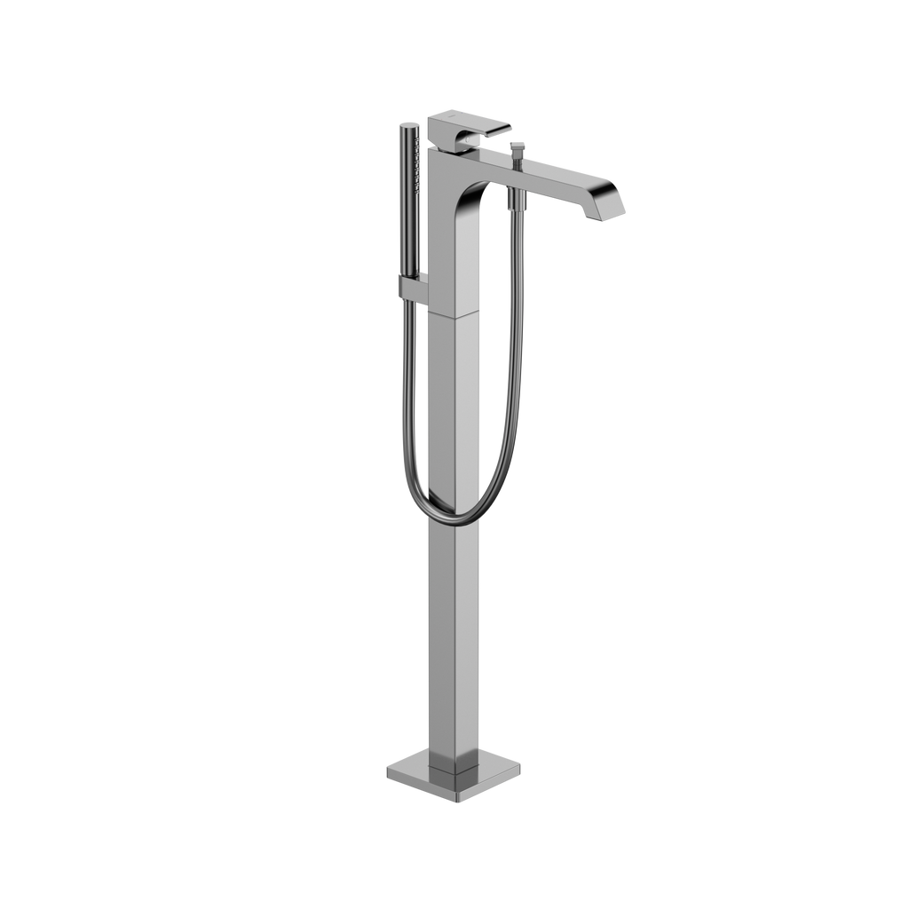 TOTO TBG08306U#CP Gc Single-Handle Free Standing Tub Filler With Handshower - Polished Chrome