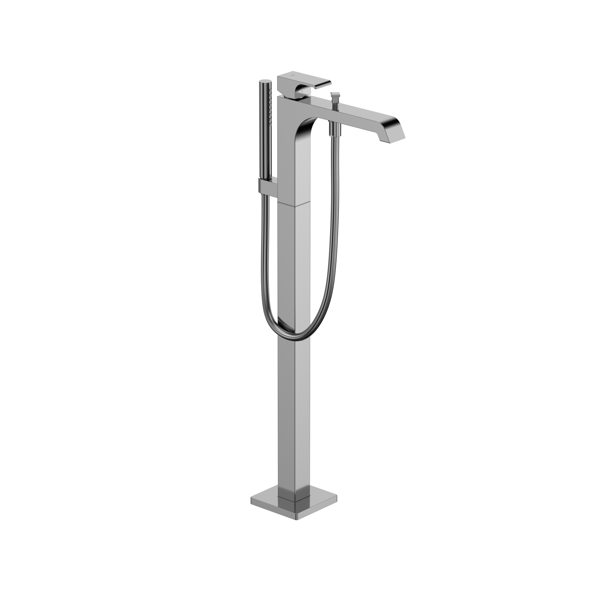 TOTO TBG08306U#CP Gc Single-Handle Free Standing Tub Filler With Handshower - Polished Chrome