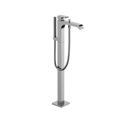TOTO TBG08306U#CP Gc Single-Handle Free Standing Tub Filler With Handshower - Polished Chrome