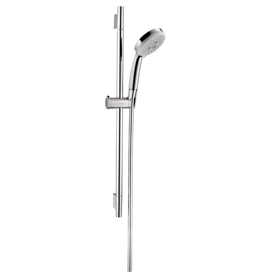 HANSGROHE 04945000 Croma 100 Wallbar Set 3-Jet, 2.5 GPM - Chrome
