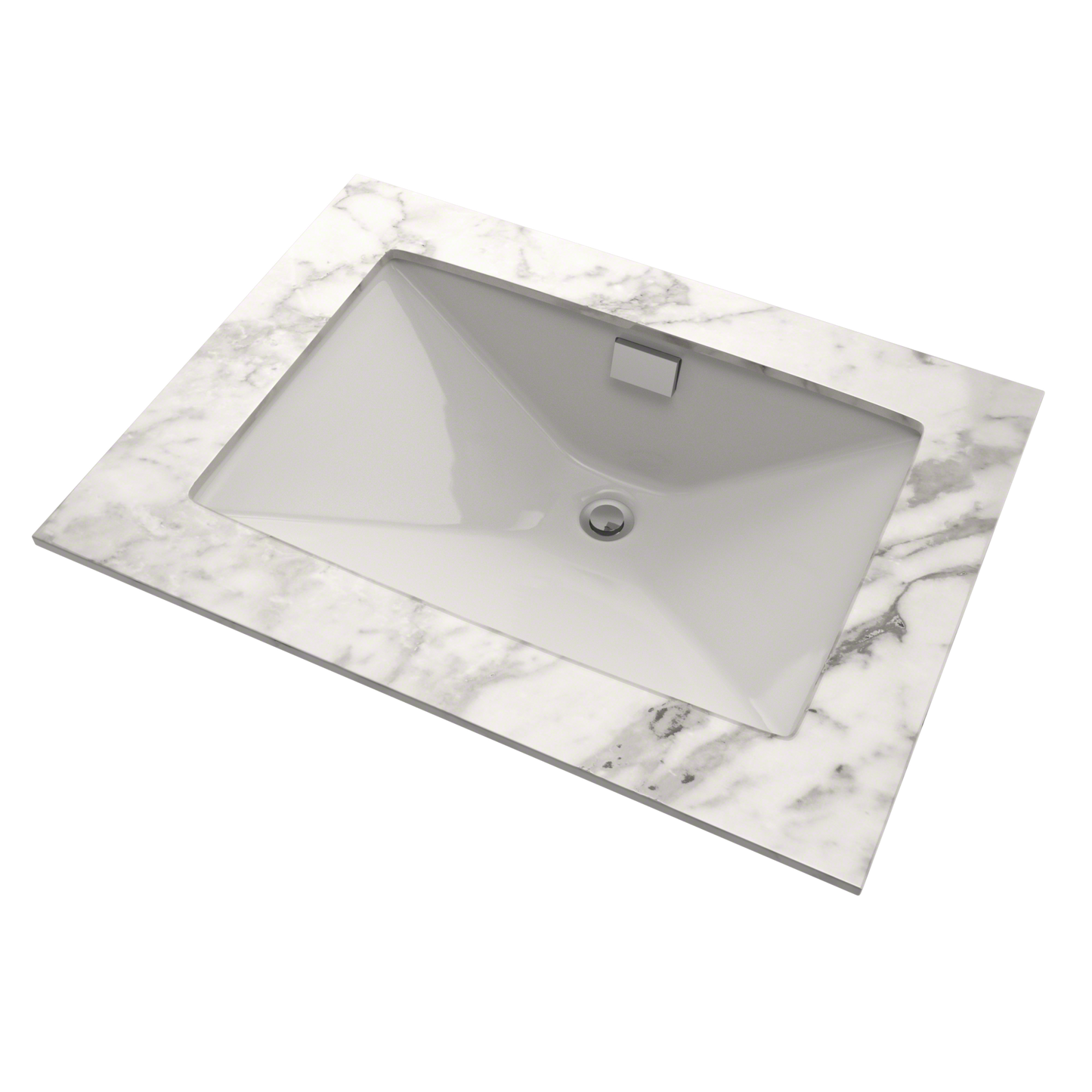 TOTO LT931#11 Lloyd Rectangular Undermount Bathroom Sink - Colonial White