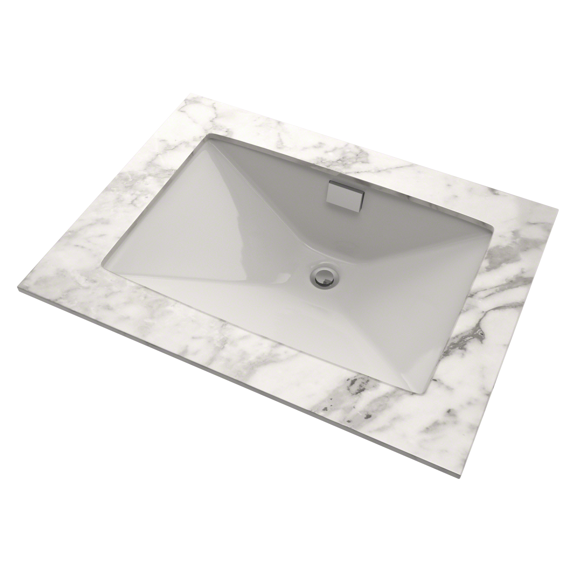 TOTO LT931#11 Lloyd Rectangular Undermount Bathroom Sink - Colonial White