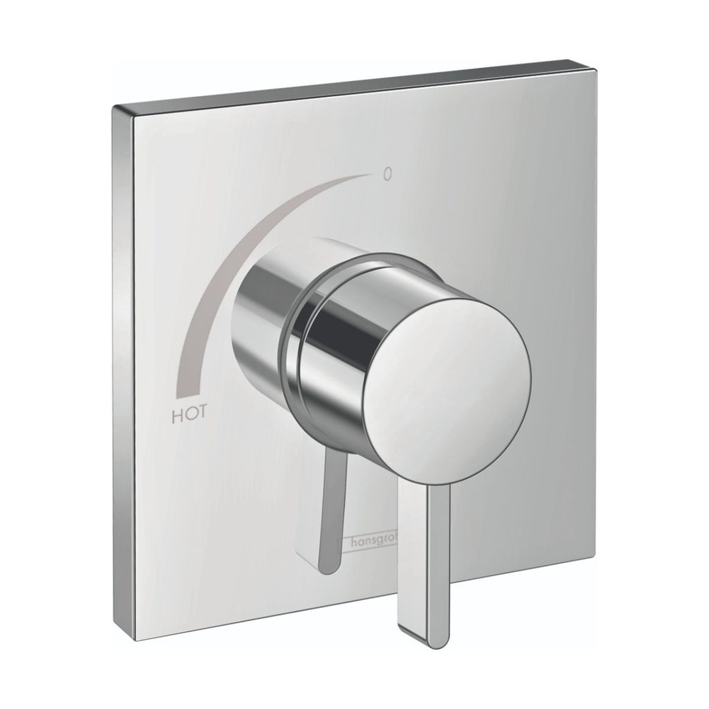 HANSGROHE 15724001 Ecostat Square Pressure Balance Trim - Chrome