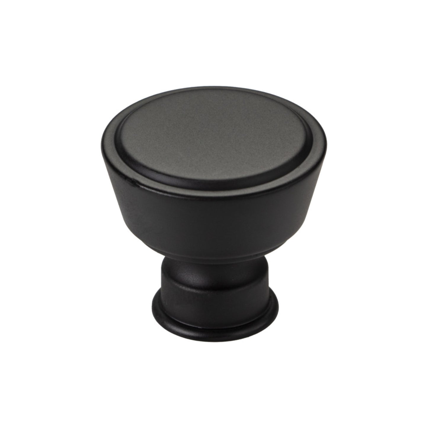 TOP KNOBS TK3120BLK Ormonde 1 3/8" Diameter Cylindrical Knob - Flat Black