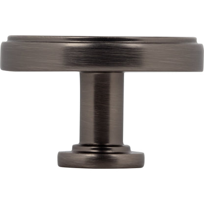 JEFFREY ALEXANDER 171L-BNBDL Richard 1-3/4" Diameter Round Knob - Brushed Pewter