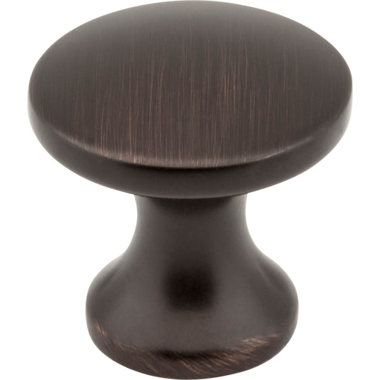 ELEMENTS 3915-DBAC Slade 1" Diameter Mushroom Knob - Brushed Oil Rubbed Bronze