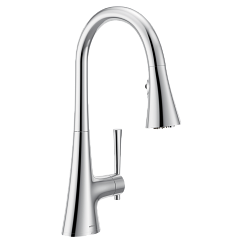 MOEN F9126 Kurv Pulldown Kitchen 3 In 1 Water Filtration Faucet - Chrome