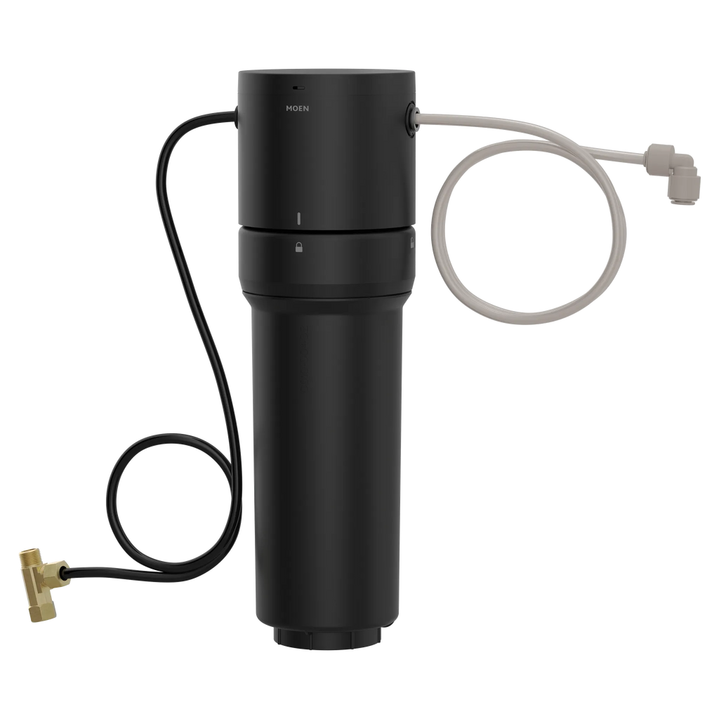 MOEN F9800 Single-Stage Under Sink Advanced Water Filtration System - Black