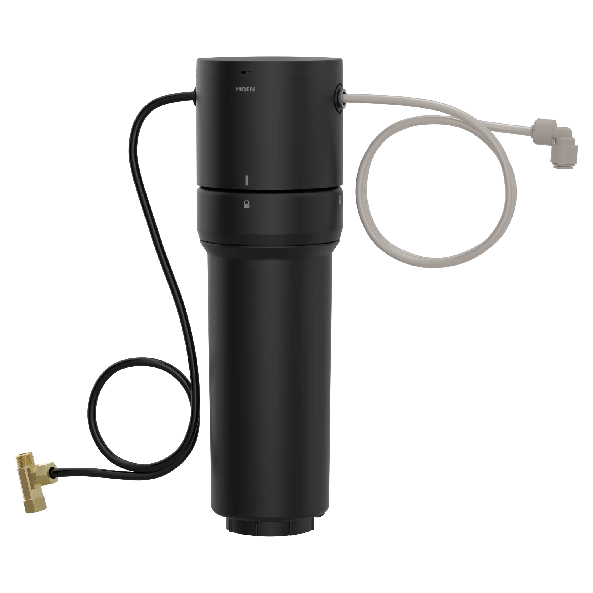 MOEN F9800 Single-Stage Under Sink Advanced Water Filtration System - Black