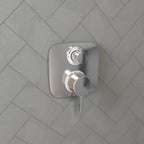 HANSGROHE 15707001 Ecostat E Thermostatic Trim with Volume Control - Chrome