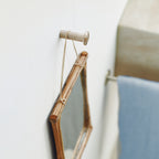 AXOR 42811820 Universal Circular Small Hook - Brushed Nickel