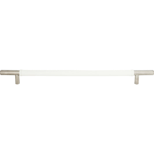 ATLAS 282-WT-BRN Zanzibar 11 5/16" Center to Center Bar Pull - Brushed Nickel