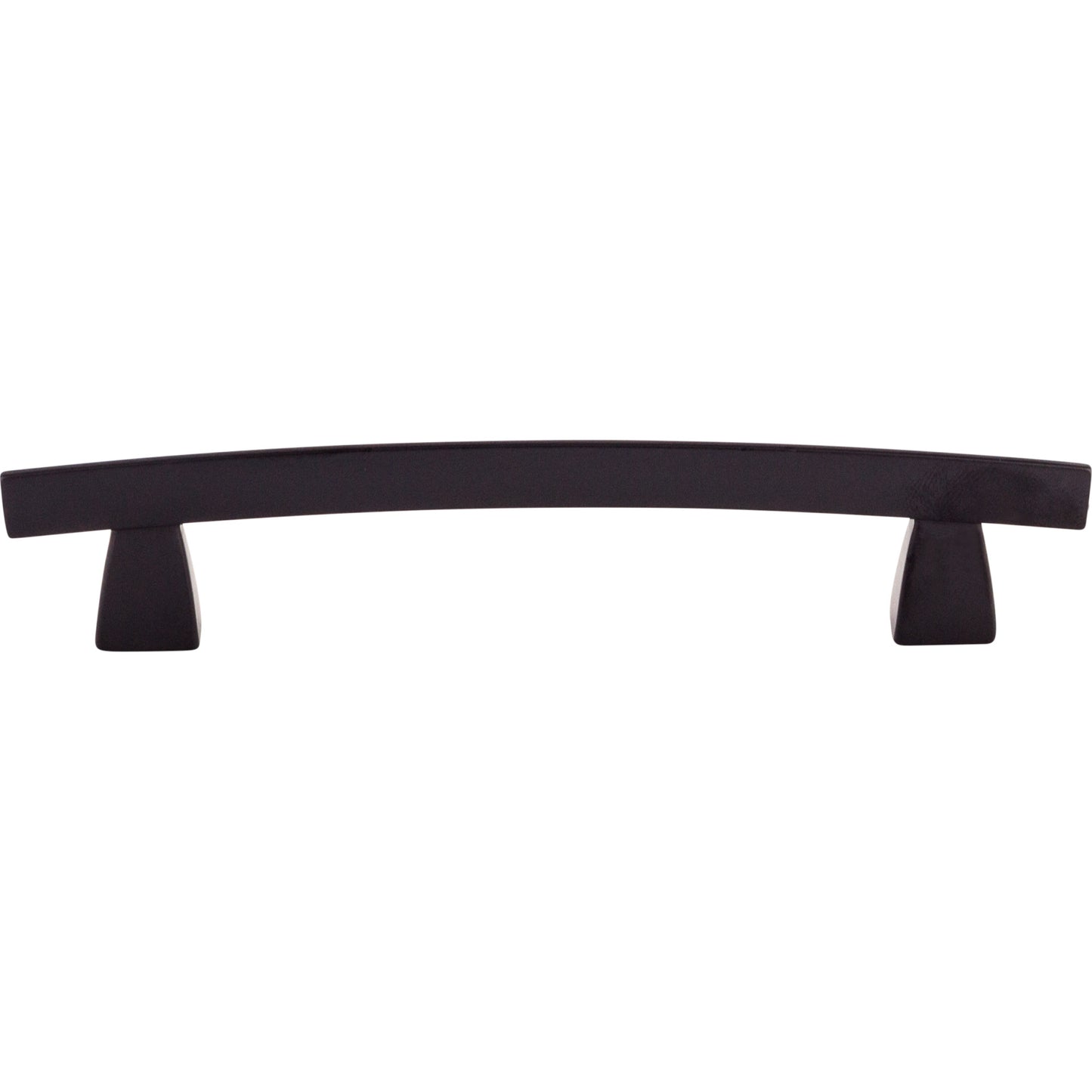 TOP KNOBS TK4BLK Arched 5" Center to Center Bar Pull , Flat Black