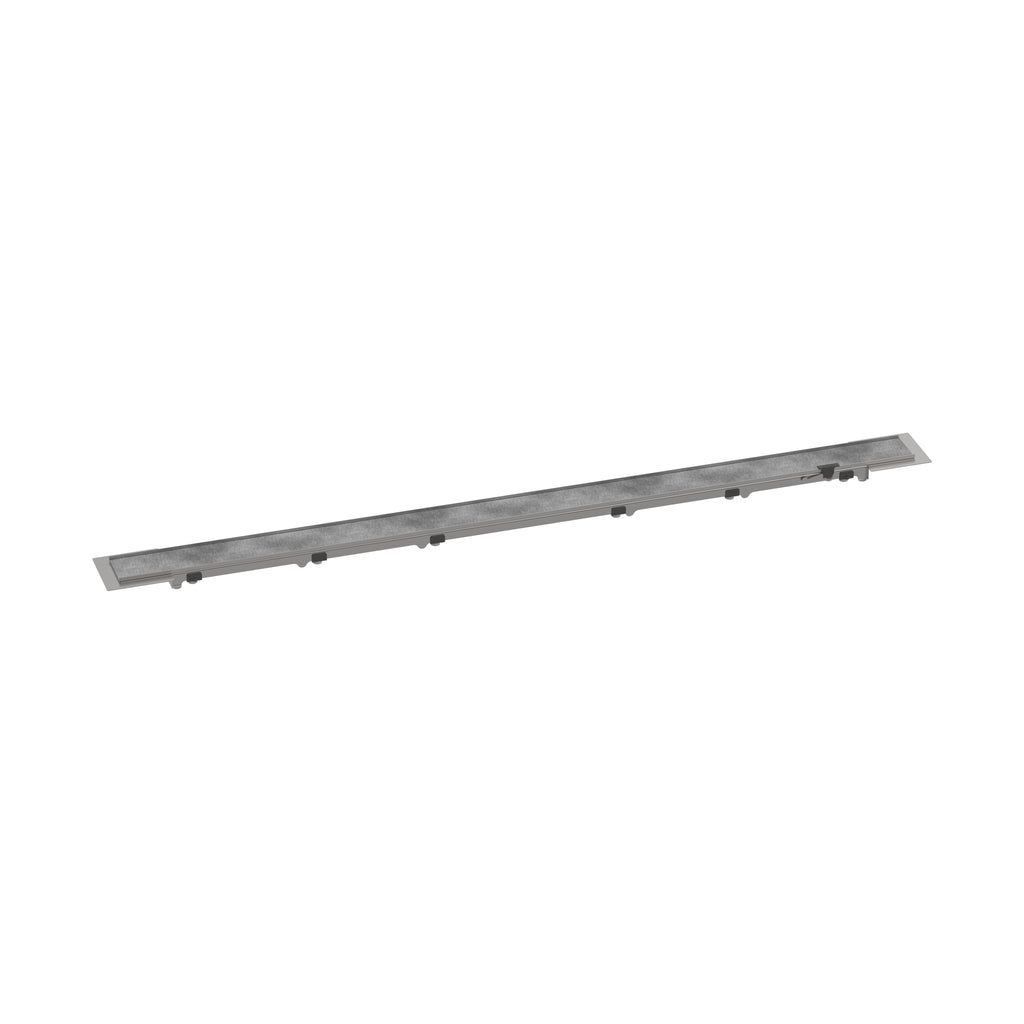 HANSGROHE 56033001 RainDrain Rock Trim Flex 39 3/8" Cut to Size and Tileable - Nature Stone