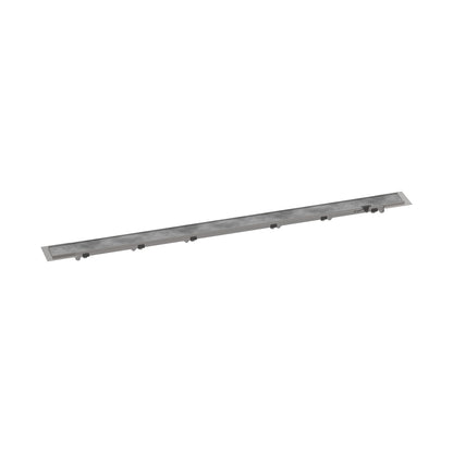 HANSGROHE 56033001 RainDrain Rock Trim Flex 39 3/8" Cut to Size and Tileable - Nature Stone