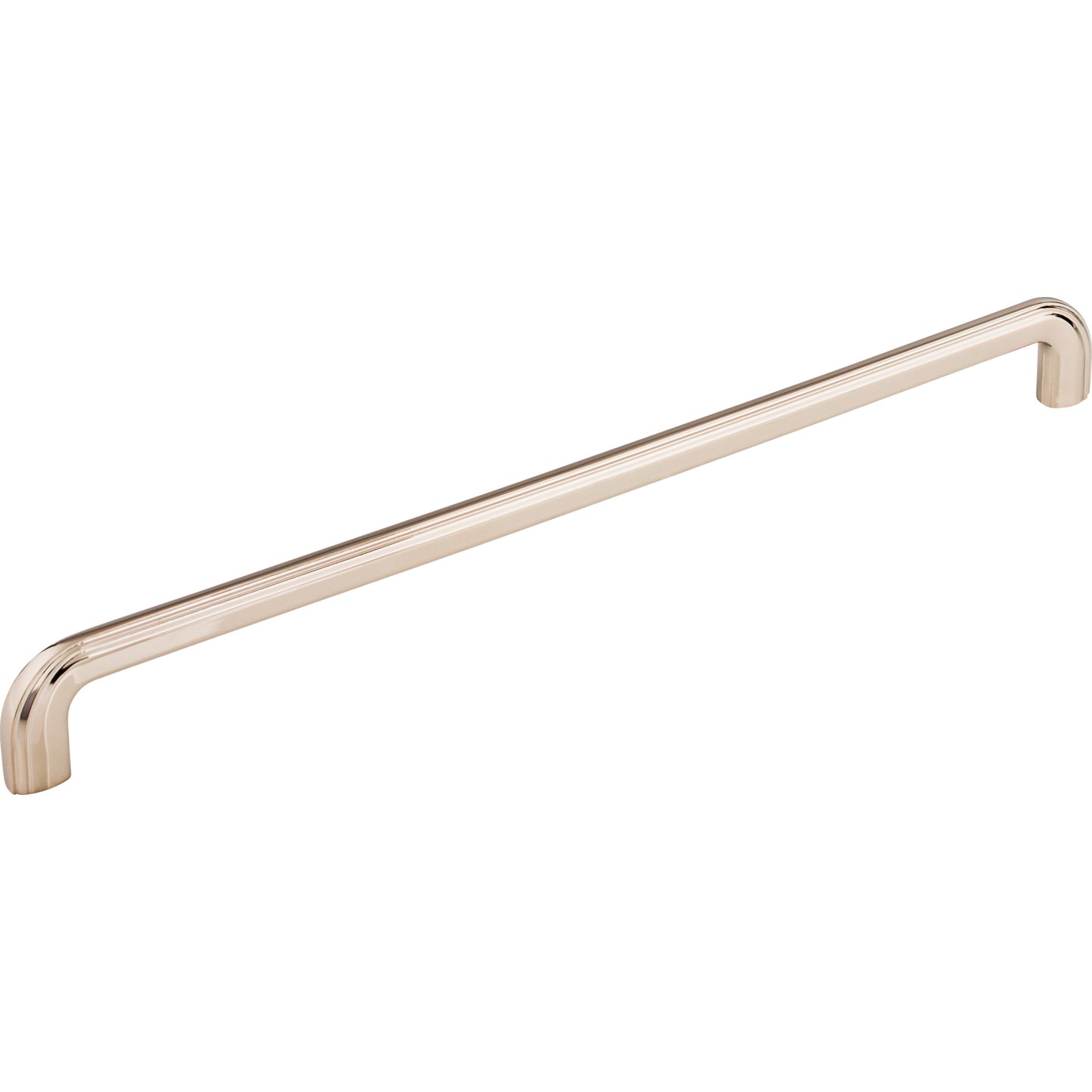 TOP KNOBS TK225PN Victoria Falls 12" Center to Center Bar Pull - Polished Nickel