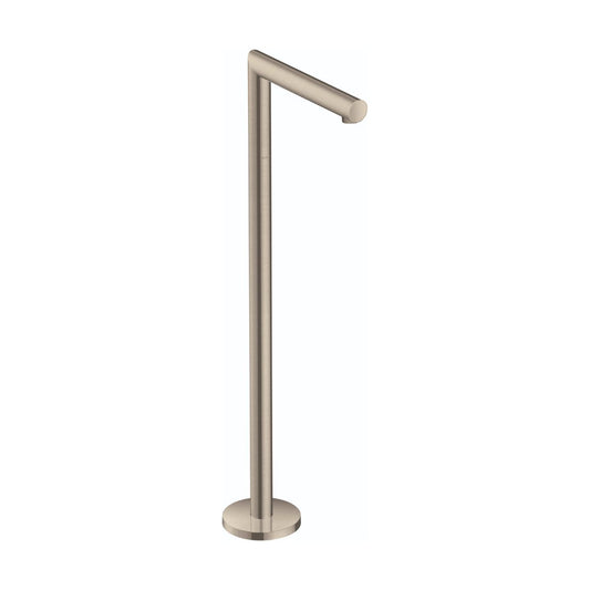 AXOR Uno Tub Spout Freestanding in Brushed Nickel