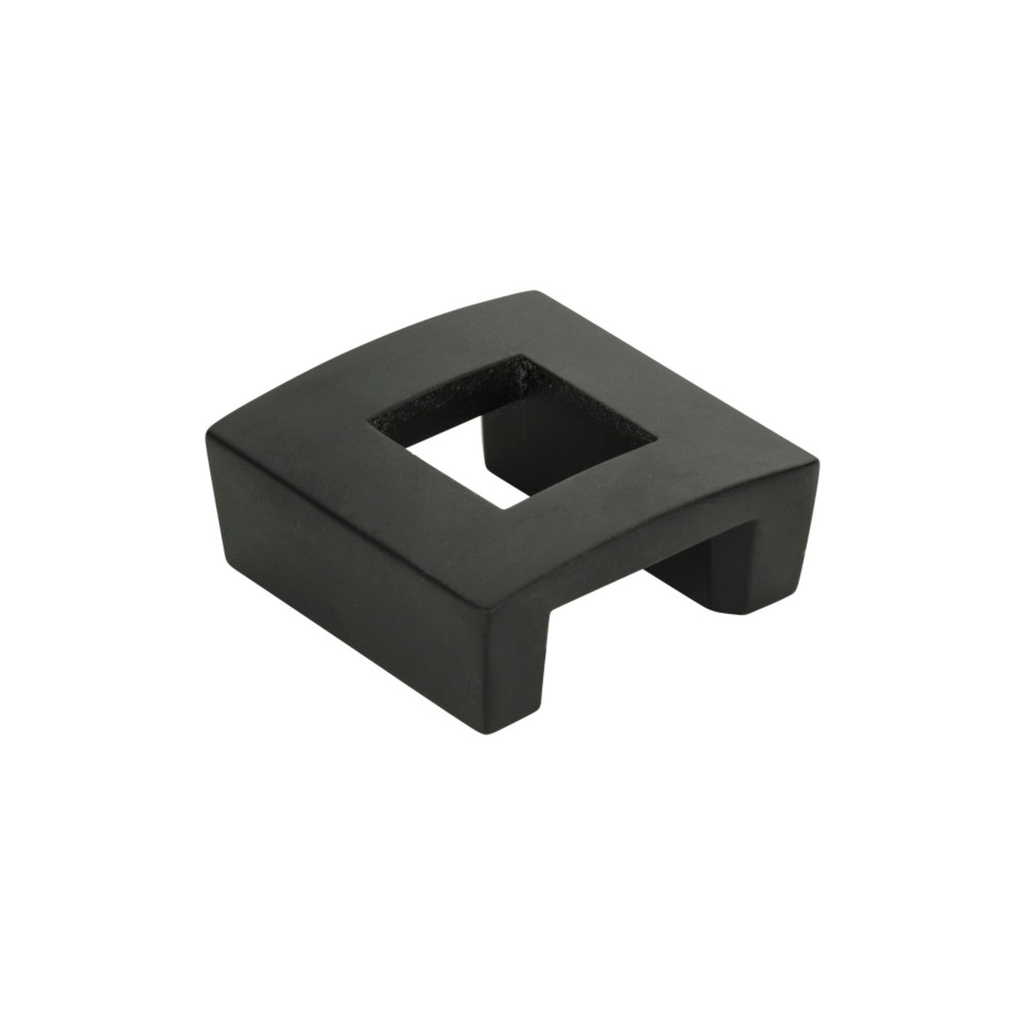 ATLAS 255-BL Centinel 1 3/4" Length Square Knob - Matte Black