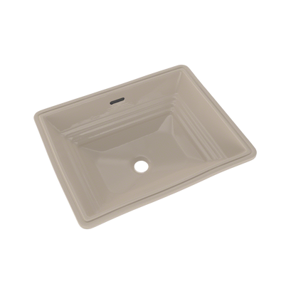 TOTO LT533#03 Promenade Rectangular Undermount Bathroom Sink - Bone