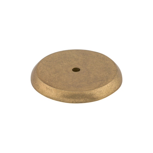 TOP KNOBS M1466 Aspen Round Knob Backplate - Light Bronze