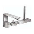 AXOR 46430001 Edge 3-Hole Roman Tub Set Trim with 1.75 GPM Handshower - Chrome