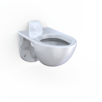 TOTO CT728CUV#01 Tornado Flush Commercial Flushometer Wall-Mounted Toilet - Cotton White