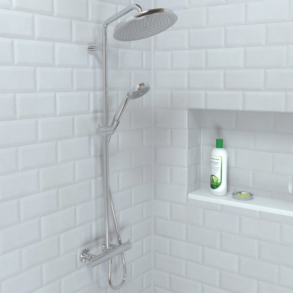 HANSGROHE 28427821 Raindance Classic Showerhead 240 1-Jet, 2.5 GPM - Brushed Nickel