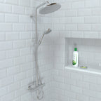 HANSGROHE 28427821 Raindance Classic Showerhead 240 1-Jet, 2.5 GPM - Brushed Nickel