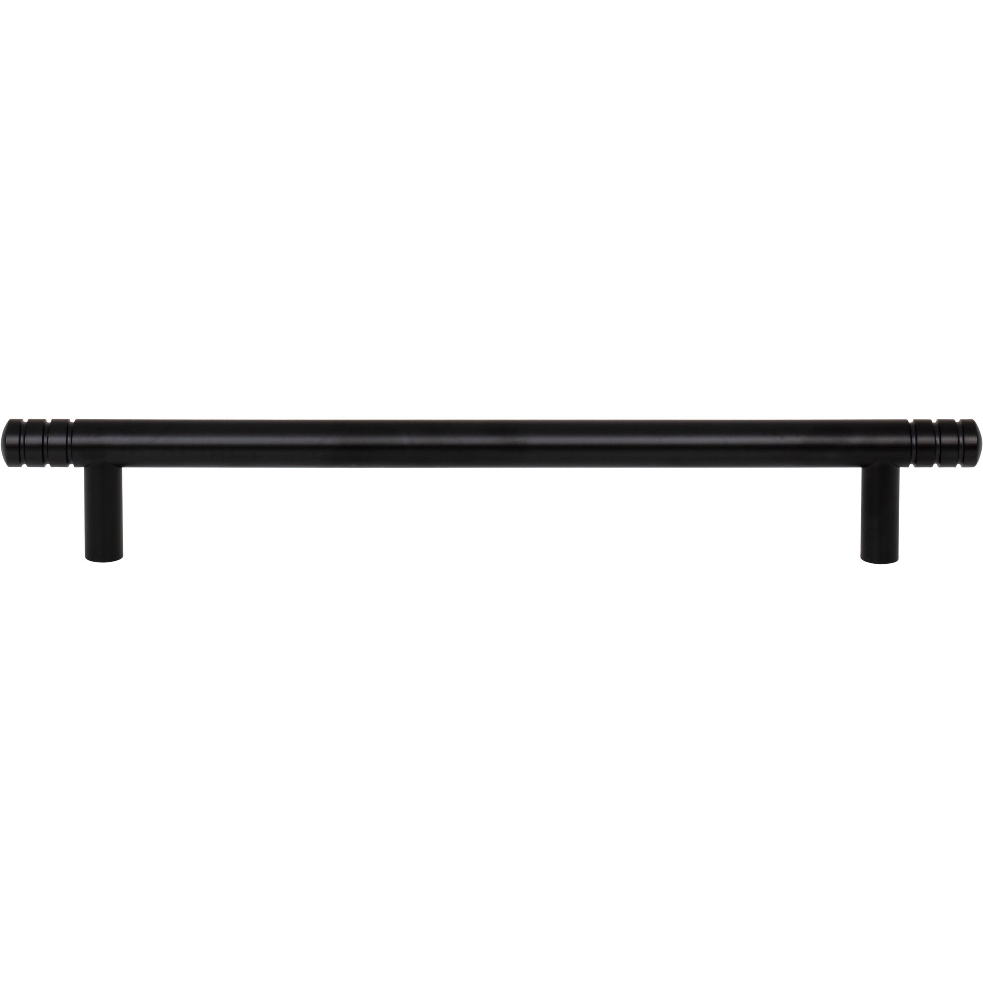 ATLAS A955-BL Griffith 7 9/16" Center to Center Bar Pull - Matte Black