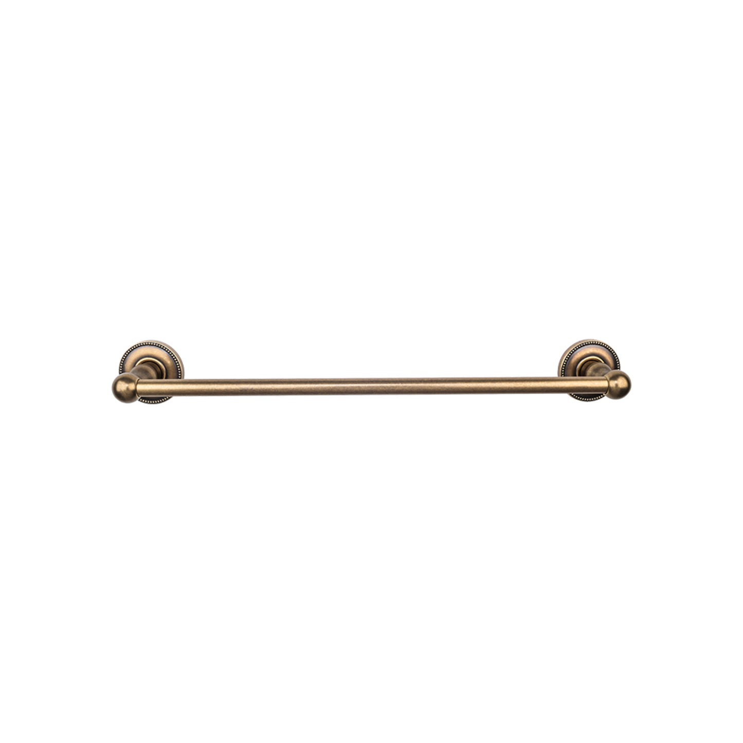 TOP KNOBS ED8GBZA TOP BATH (R) Edwardian Bath Single 26 1/2" Wall Mounted Towel Bar - German Bronze