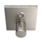 TOTO TBV02405U#BN Square Thermostatic Mixing Valve with One-Function Shower Trim , Brushed Nickel