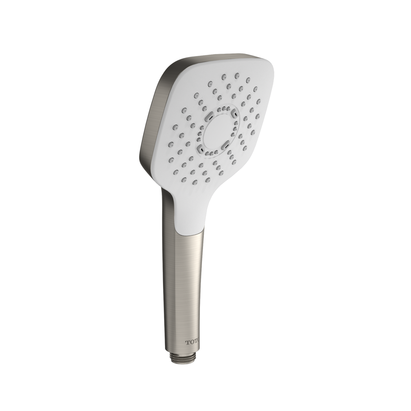 TOTO TBW02010U4#BN G Series 1.75 Gpm Single Spray 4 Inch Square Handshower With Comfort Wave Technology - Brushed Nickel