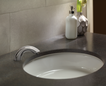 TOTO TES205AA#CP Touchless Auto Sensor Soap Dispenser Controller With 3 Liter Reservoir - Polished Chrome