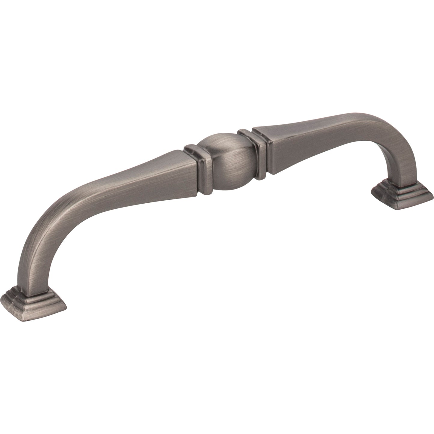 JEFFREY ALEXANDER 188-128BNBDL Katharine 128 mm Center-to-Center Bar Pull , Brushed Pewter