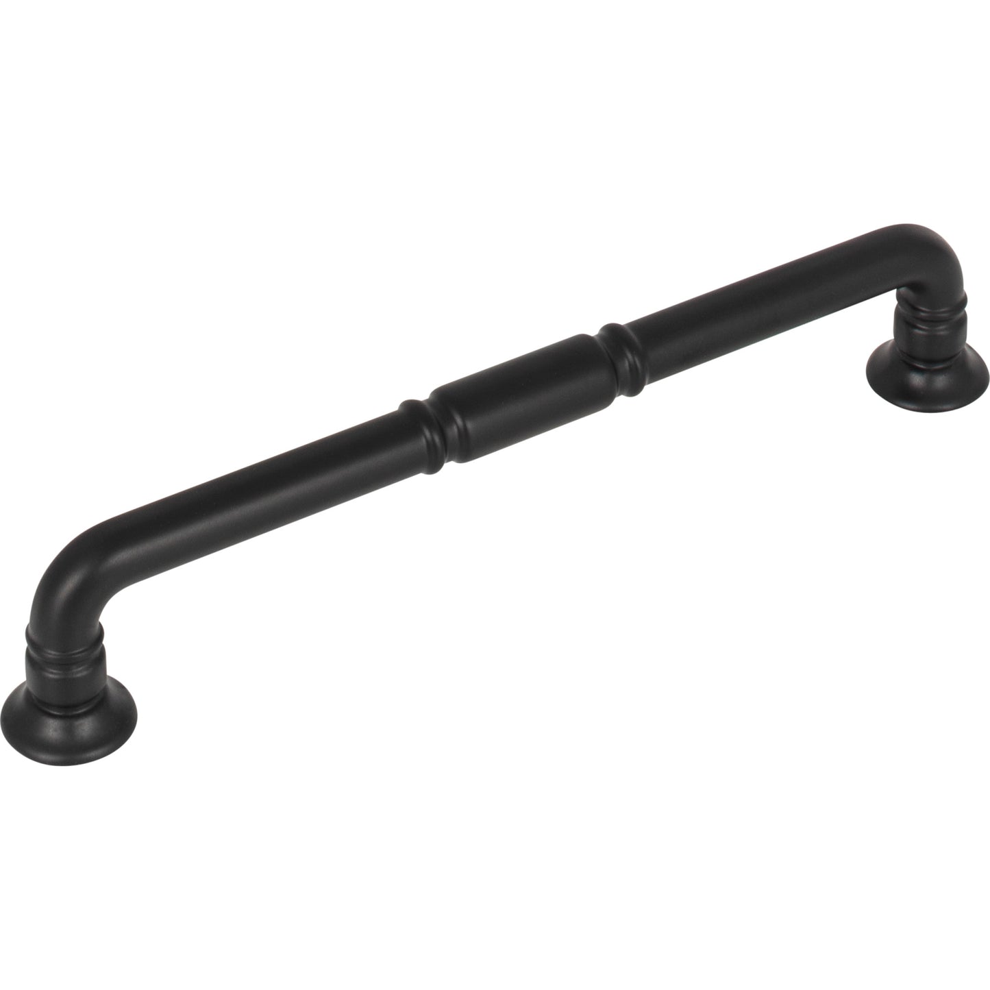 TOP KNOBS TK1004BLK Kent 6 5/16" Center to Center Bar Pull - Flat Black