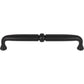 TOP KNOBS TK1023BLK Henderson 6 5/16" Center to Center Bar Pull - Flat Black