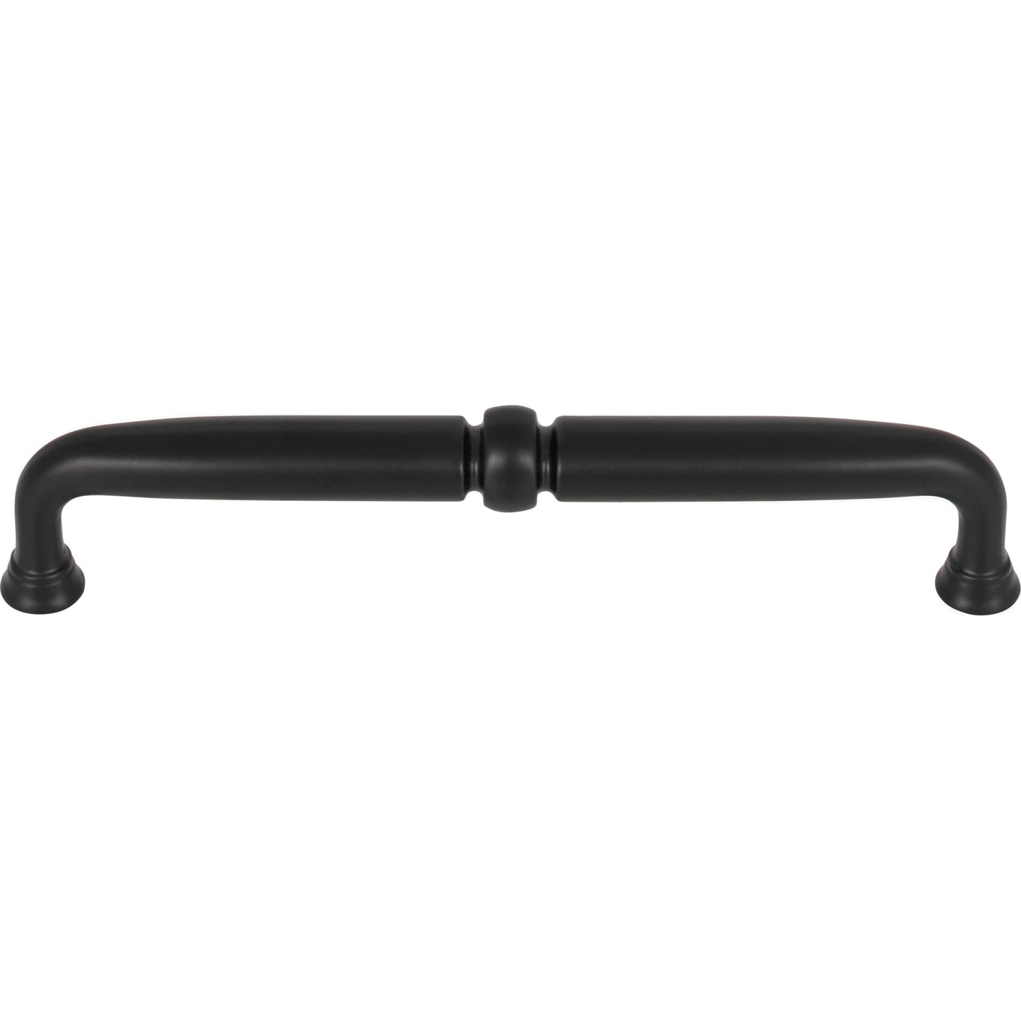 TOP KNOBS TK1023BLK Henderson 6 5/16" Center to Center Bar Pull - Flat Black