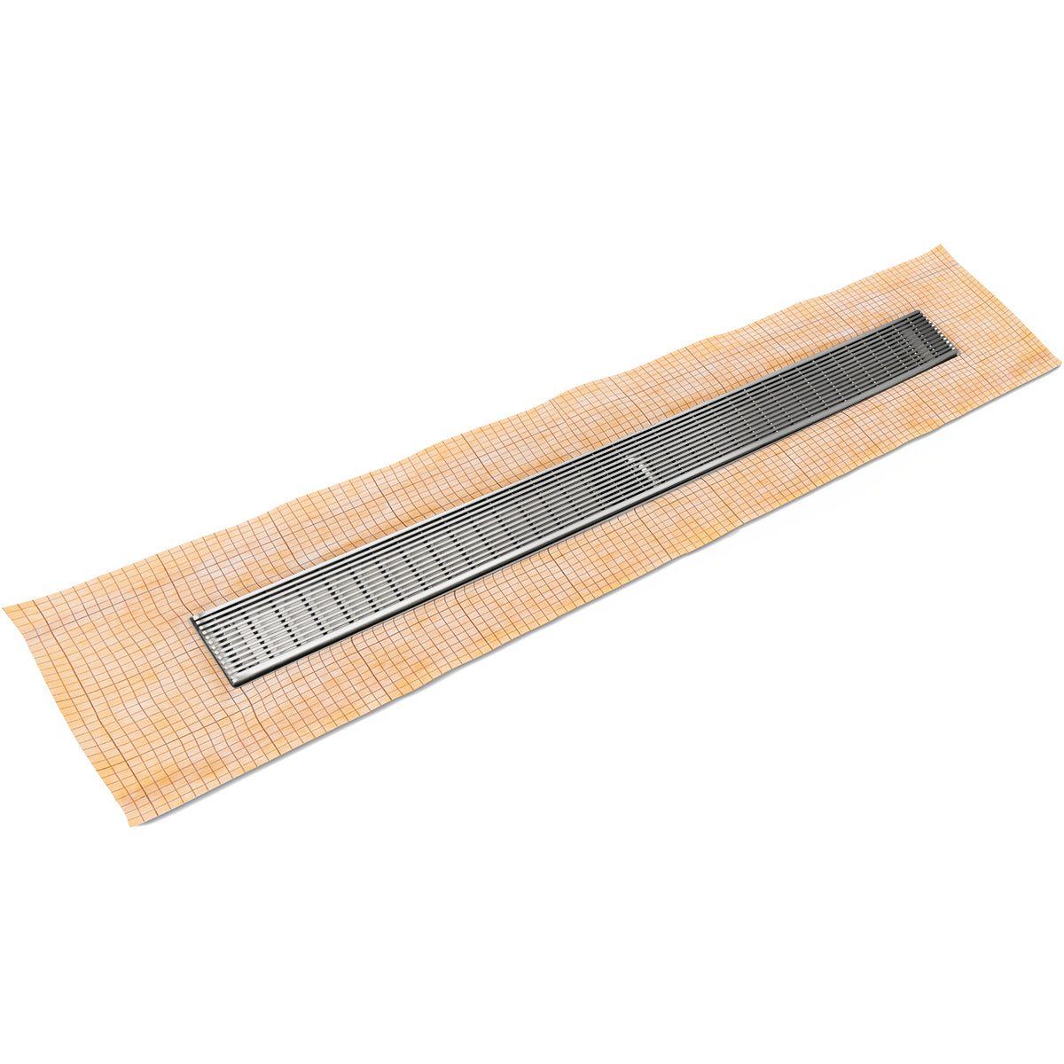 INFINITY DRAIN FCSAS 6548 PS FCSAS 65 48" FCS Series Complete Kit with 2 1/2" Wedge Wire Grate in Polished Stainless