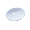 TOTO LT569#01 17" X 14" Oval Undermount Bathroom Sink - Cotton White