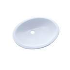 TOTO LT569#01 17" X 14" Oval Undermount Bathroom Sink - Cotton White